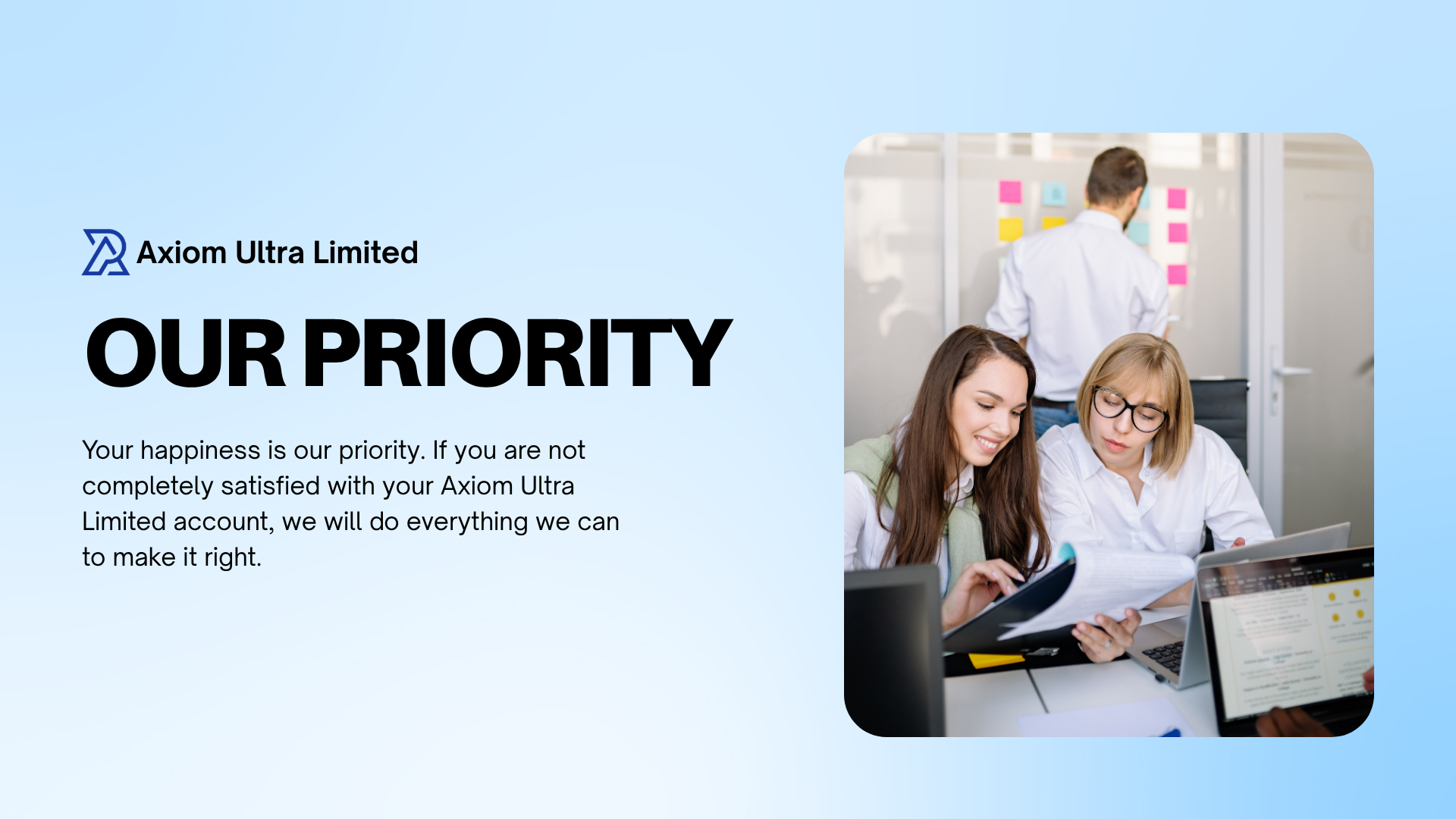 Our Priority